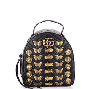 Gucci Gg Marmont Backpack Embellished #237104G15B